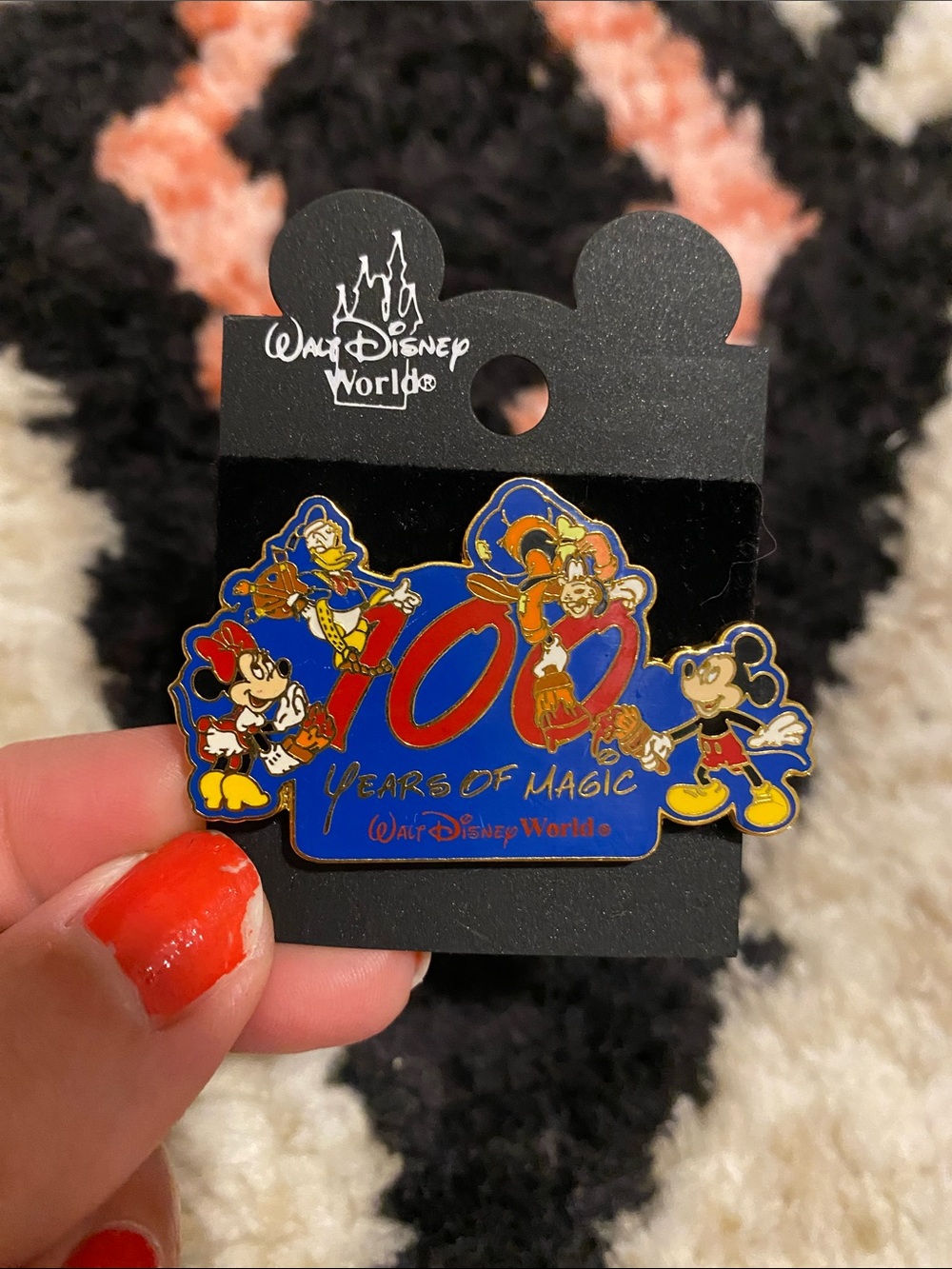 NWT Vintage Rare Walt Disney World 100 Years of Magic Collectible Pin